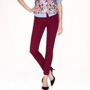 J. Crew • Burgundy Minnie Career Pants